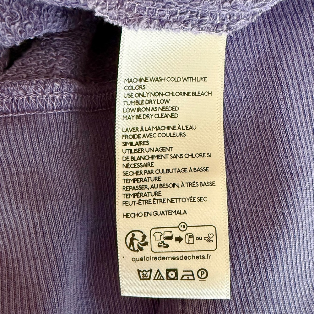 Free People Purple Sweatshirt - Picture 7 of 10